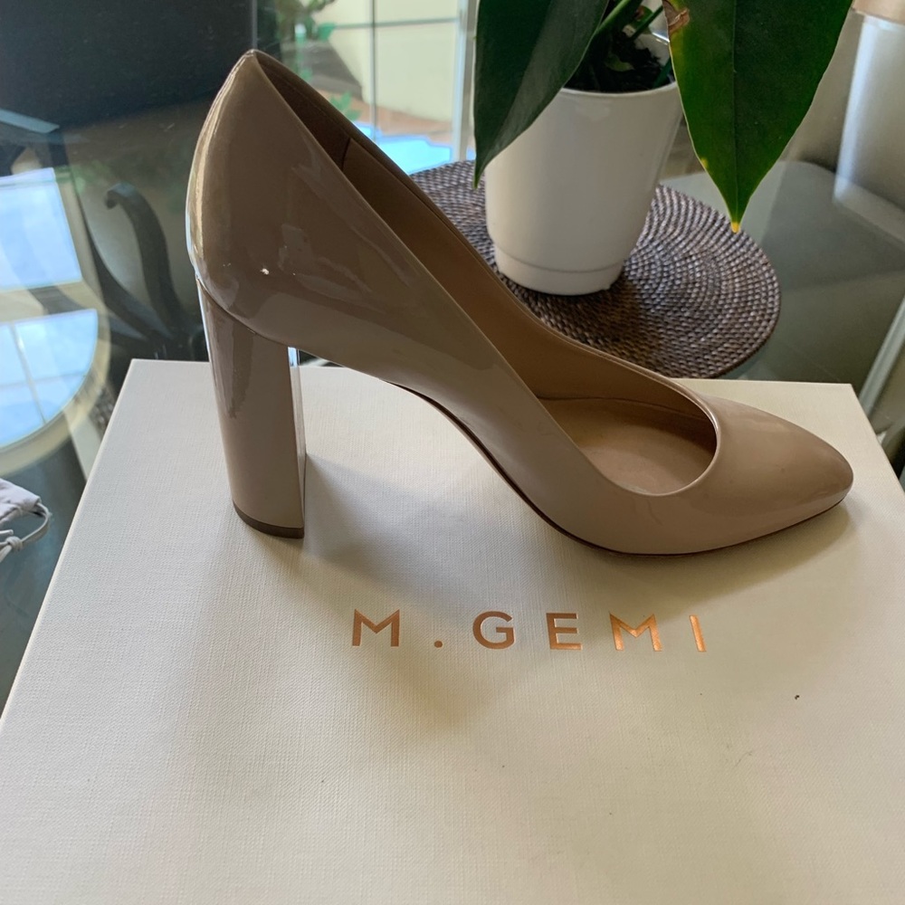 M. Gemi Lustro Block Heel